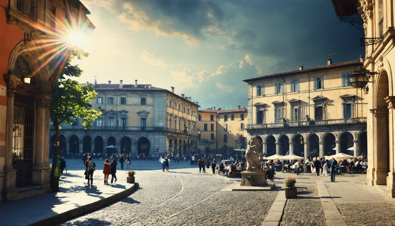plongez dans l'histoire fascinante de la piazza castello et révélez un secret étonnant qui reste inexploré par la plupart. cette célèbre place cache des anecdotes et des mystères qui feront de votre visite un moment inoubliable. ne manquez pas cette opportunité unique de découvrir ce que personne n'ose partager !