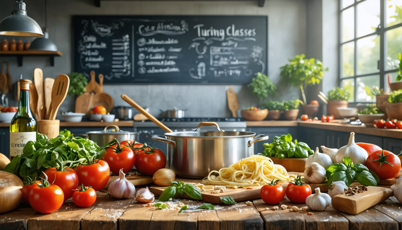découvrez turin à travers ses saveurs ! participez à des cours de cuisine interactifs et savourez des dégustations uniques. immergez-vous dans la gastronomie piémontaise et apprenez à réaliser des plats typiques lors d'expériences culinaires inoubliables.