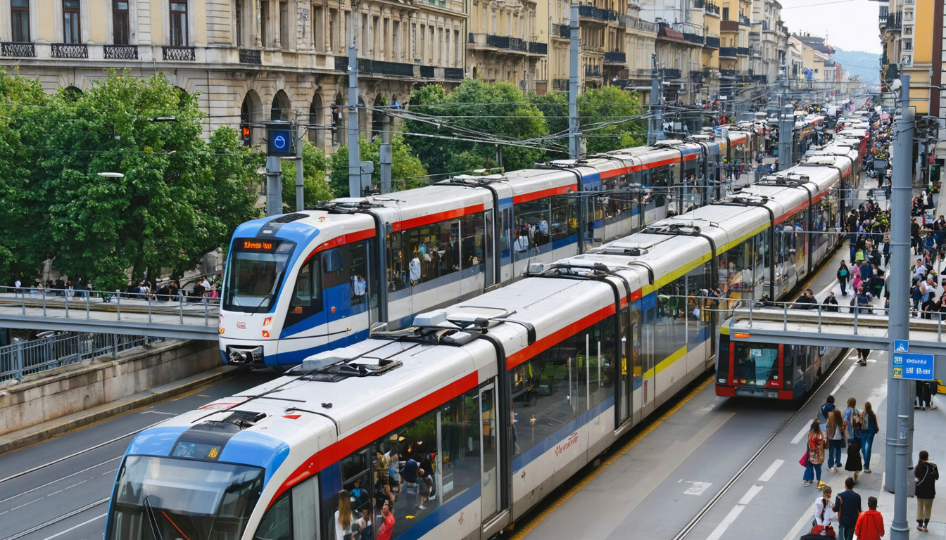 découvrez le réseau de transports publics de turin, incluant le métro, les bus et le tramway. explorez la ville facilement et rapidement grâce à des lignes modernes et un accès pratique à toutes les principales attractions.