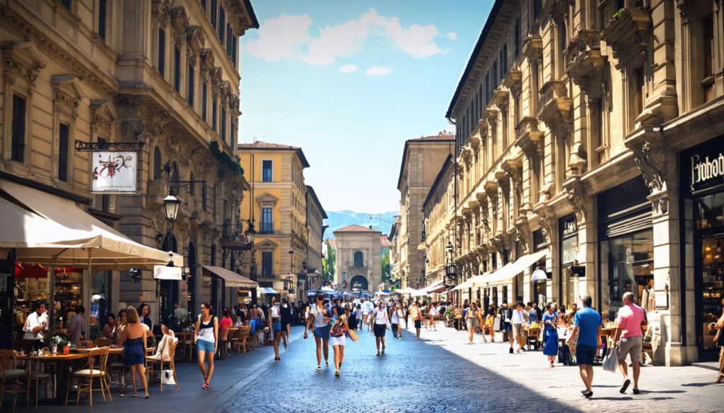 découvrez les zones commerçantes emblématiques de turin, telles que via roma et via garibaldi. profitez d'une expérience shopping unique avec une variété de boutiques, restaurants et cafés qui reflètent le charme et la culture italienne.