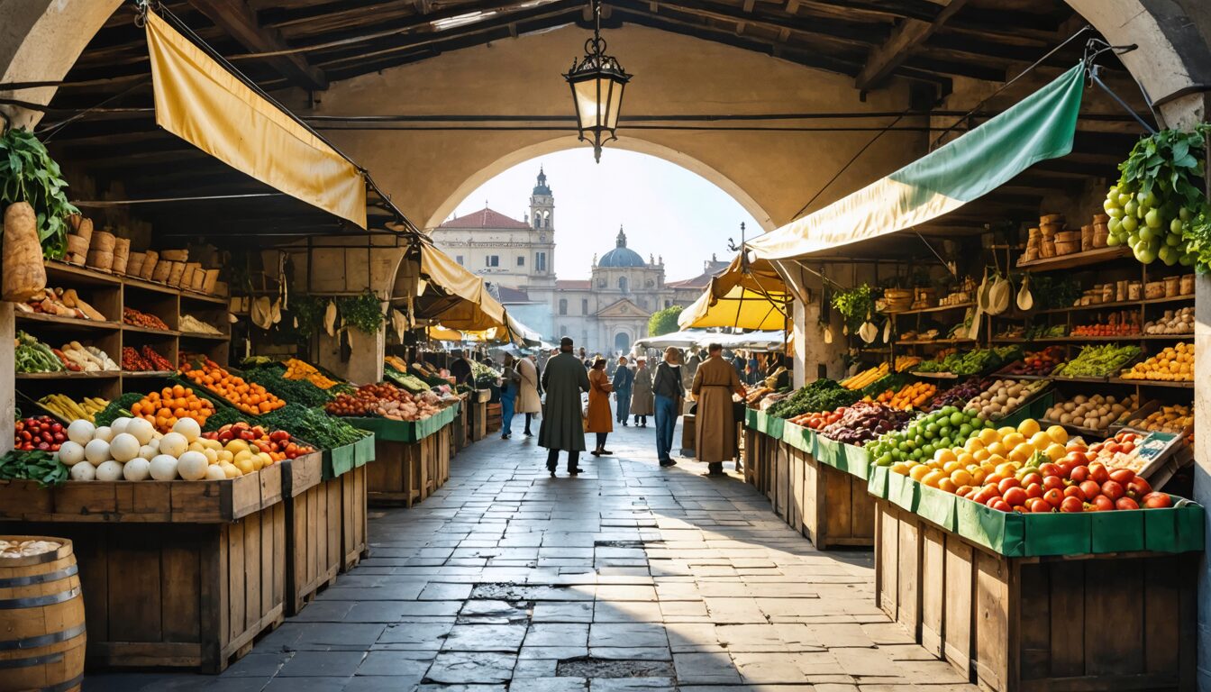 plongez dans l'univers coloré du marché porta palazzo à turin, un trésor caché pour les amateurs de gastronomie. explorez ses étals regorgeant de produits frais, de spécialités locales et de délices authentiques qui font la renommée de la cuisine piémontaise.
