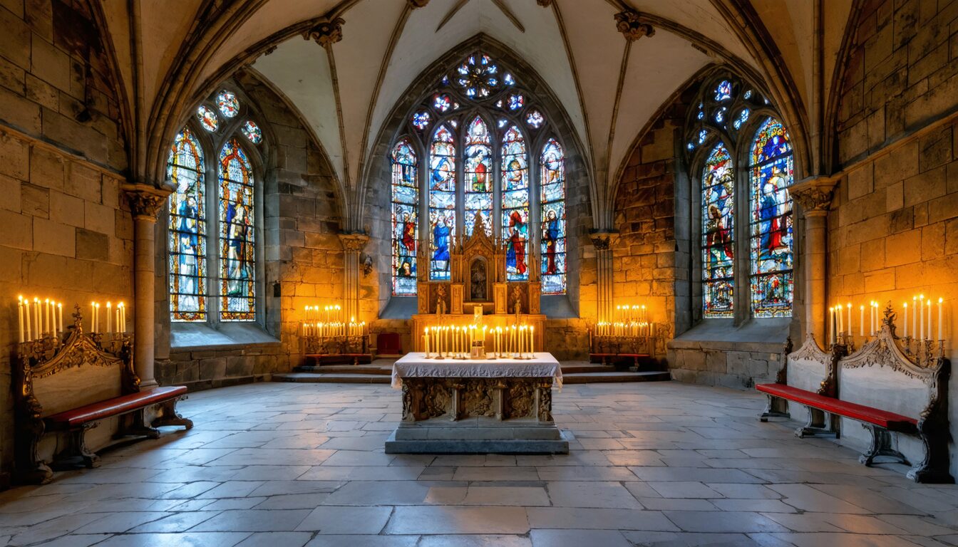 découvrez la chapelle du saint-suaire, un lieu empreint de mystère et de spiritualité. plongez dans son histoire fascinante et révélez le secret incroyable qui pourrait transformer votre vision de la foi.