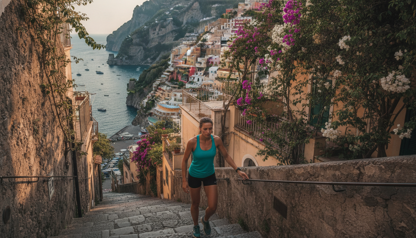 découvrez si une bonne condition physique est nécessaire pour explorer les ruelles escarpées et pittoresques de positano, et préparez votre visite en toute sérénité.