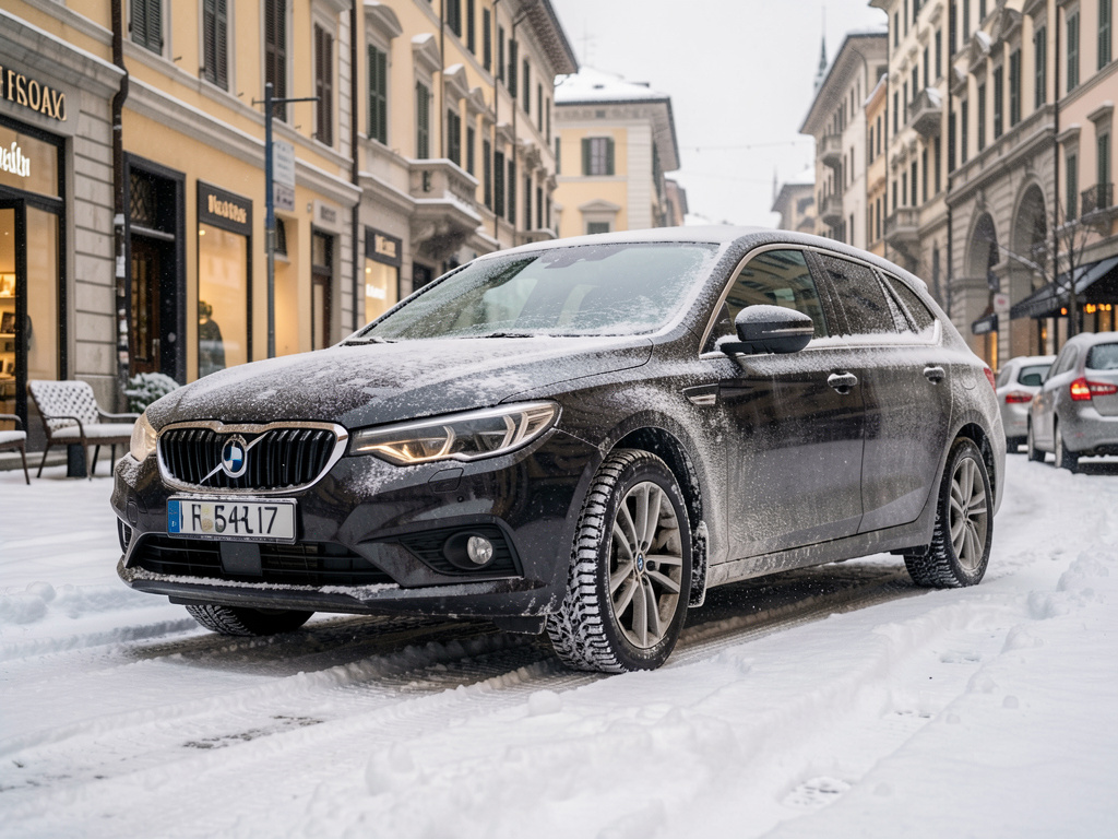 Conduire à Turin en hiver : pneus, règles et conseils pratiques