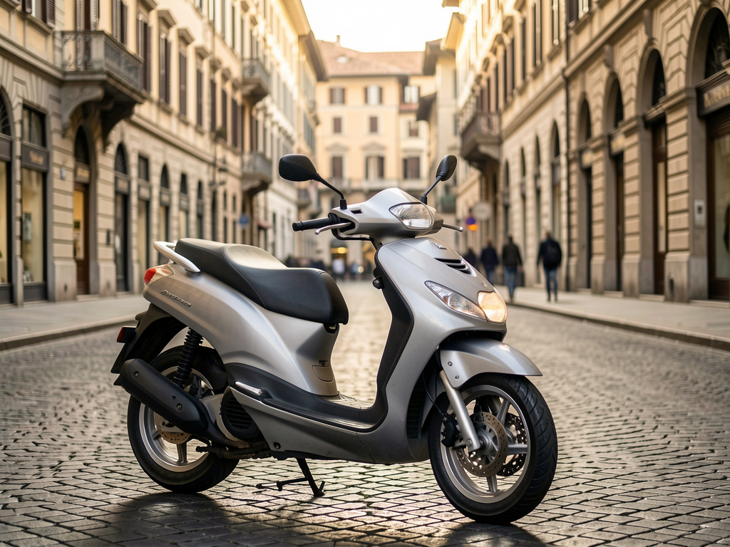Stationner son scooter à Turin : règles et risques d'amende